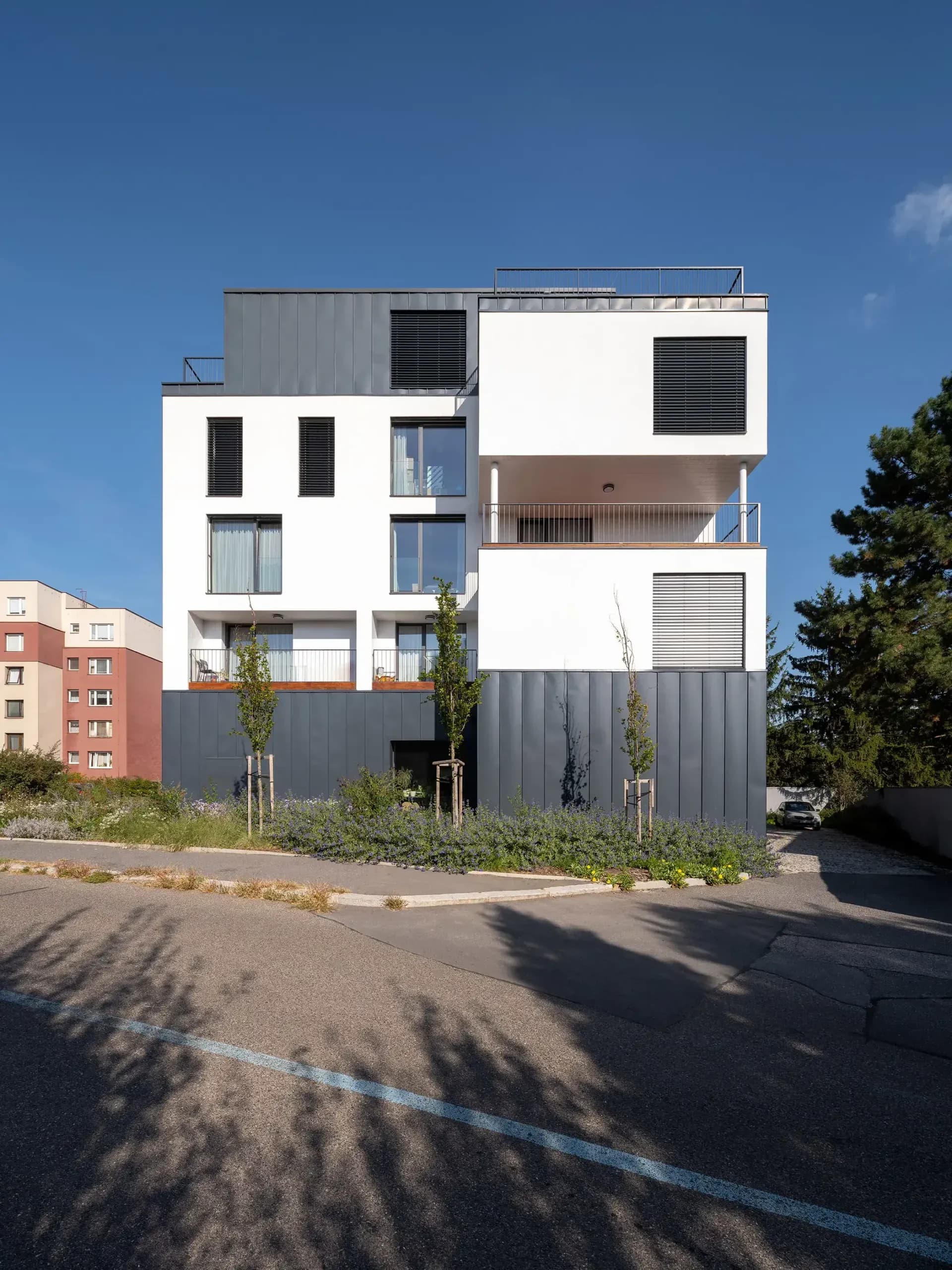 Bytový dům Na Třebešíně | boq architekti