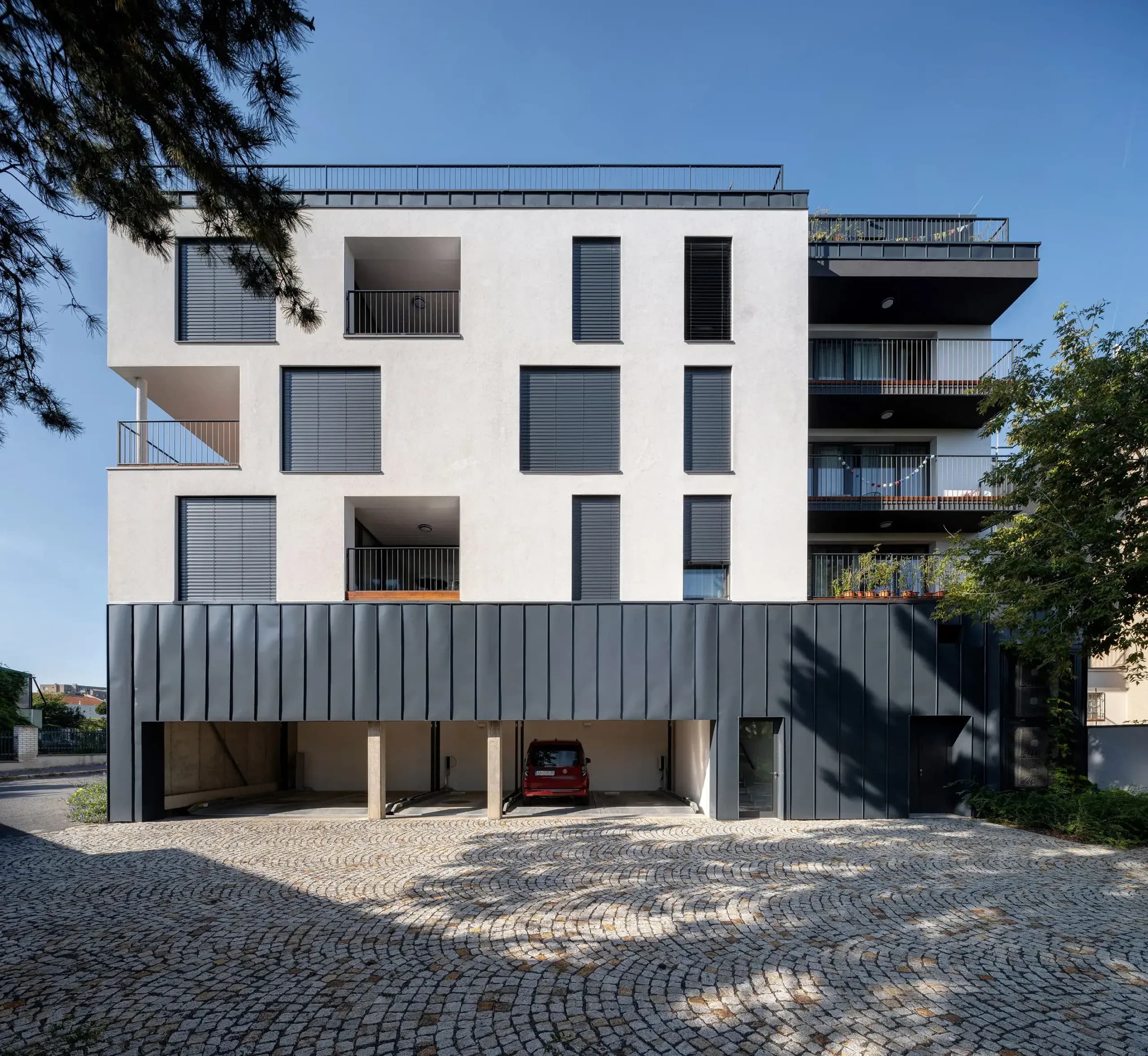 Bytový dům Na Třebešíně | boq architekti