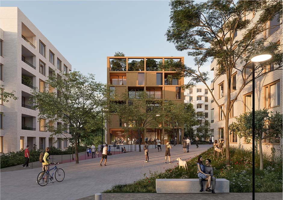 Nové centrum Modřany