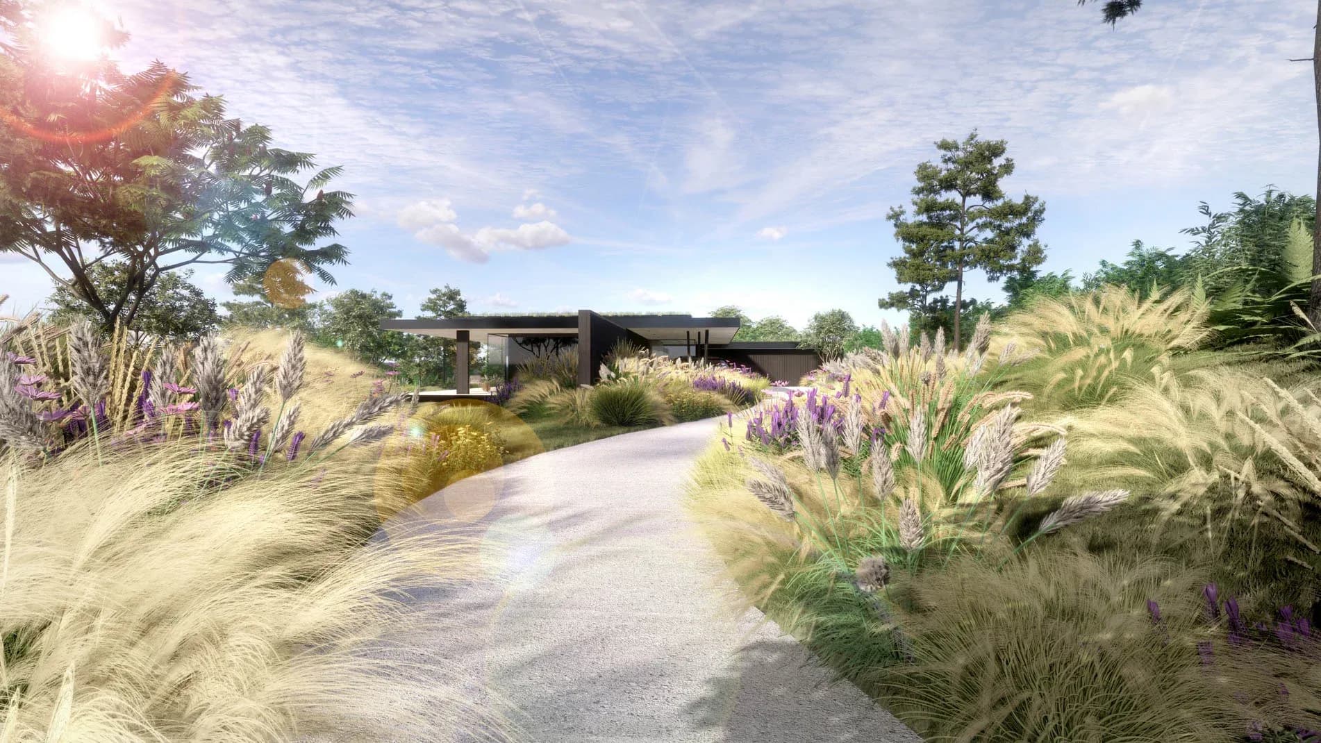 Betonový rodinný dům Ořechov